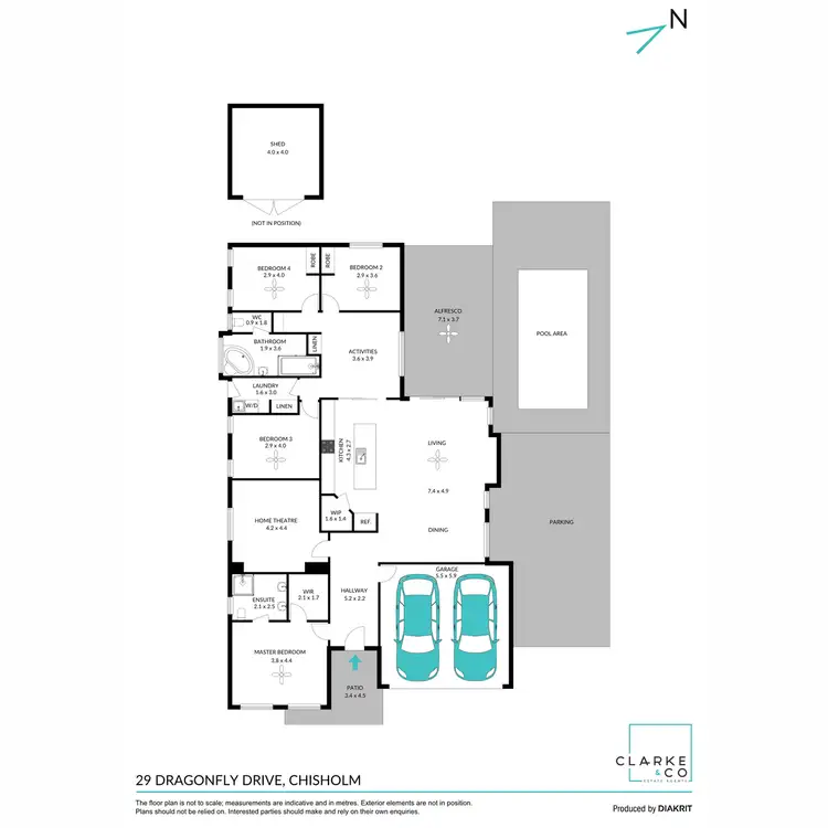 Floorplan of Homely house listing, 29 Dragonfly Drive, Chisholm NSW 2322