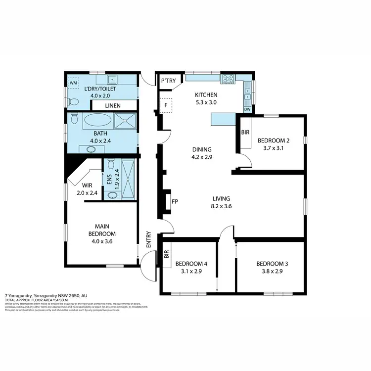 Floorplan of Homely house listing, 1431 Sturt Highway, Yarragundry NSW 2650