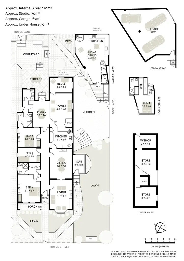 Floorplan of Homely house listing, 64 Boyce Street, Glebe NSW 2037