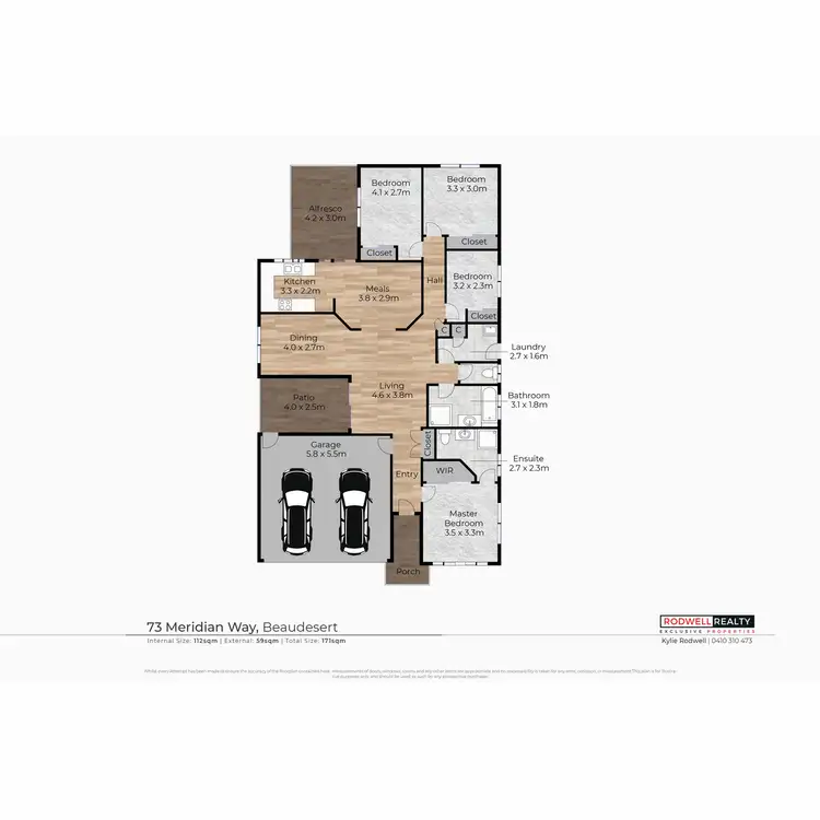 Floorplan of Homely house listing, 73 Meridian Way, Beaudesert QLD 4285