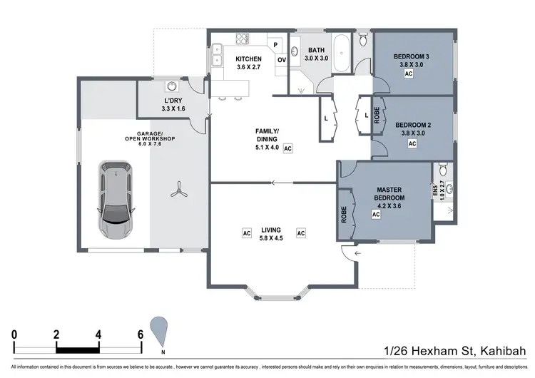 Floorplan of Homely unit listing, 1/26 Hexham Street, Kahibah NSW 2290