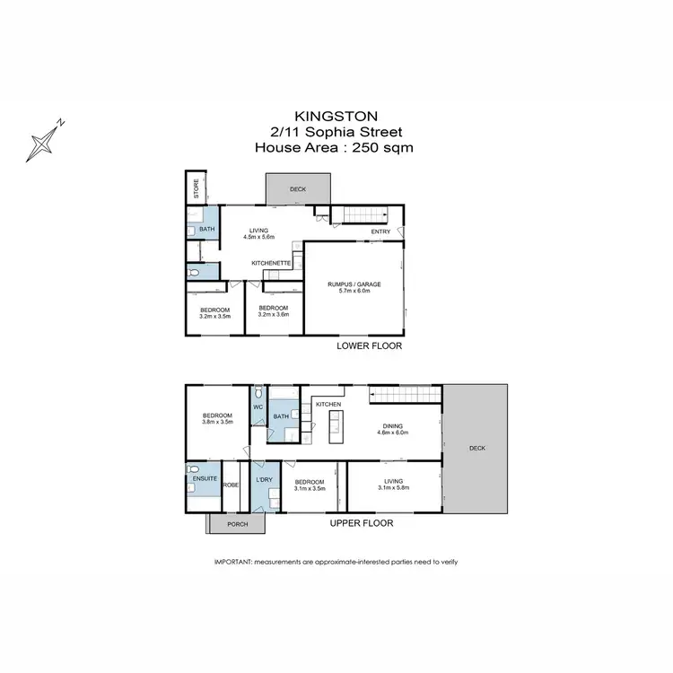 Floorplan of Homely house listing, 2/11 Sophia Street, Kingston TAS 7050