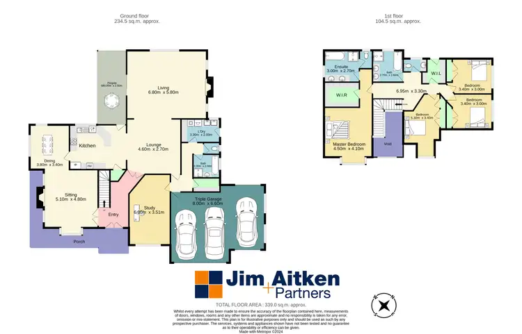 Floorplan of Homely house listing, 12 Surveyor Abbot Drive, Glenbrook NSW 2773