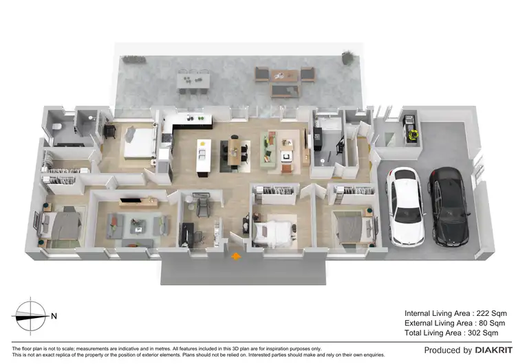 Floorplan of Homely house listing, 30 Sparrowhawk Drive, Upper Caboolture QLD 4510