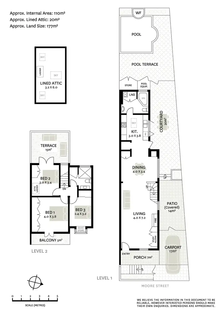 Floorplan of Homely house listing, 6 Moore Street, Rozelle NSW 2039
