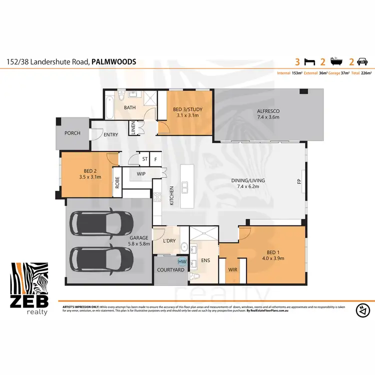 Floorplan of Homely house listing, 152/38 Landershute Road, Palmwoods QLD 4555