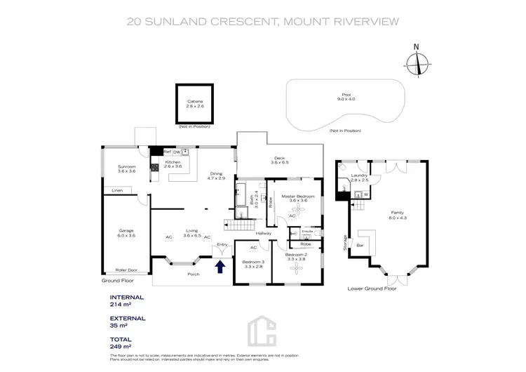 Floorplan of Homely house listing, 20 Sunland Crescent, Mount Riverview NSW 2774