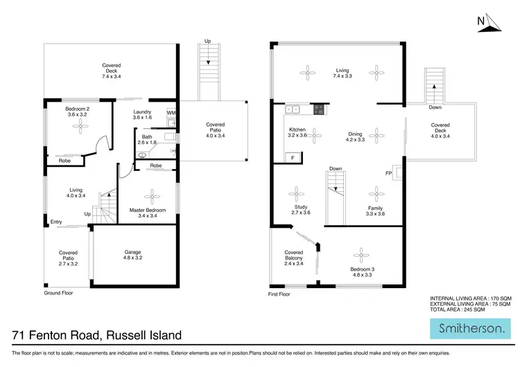 Floorplan of Homely house listing, 71 Fenton Road, Russell Island QLD 4184