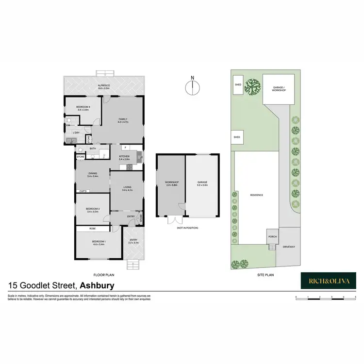 Floorplan of Homely house listing, 15 Goodlet Street, Ashbury NSW 2193
