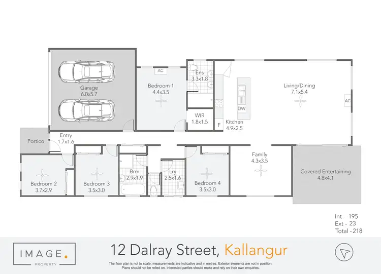 Floorplan of Homely house listing, 12 Dalray Street, Kallangur QLD 4503