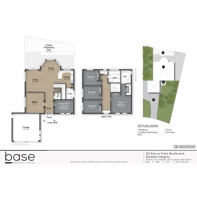 Floorplan of Homely house listing, 20 Sierra Vista Boulevard, Bilambil Heights NSW 2486