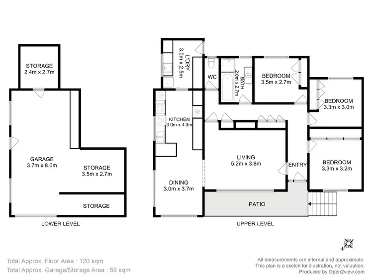 Floorplan of Homely house listing, 11 Coolangatta Street, Lindisfarne TAS 7015