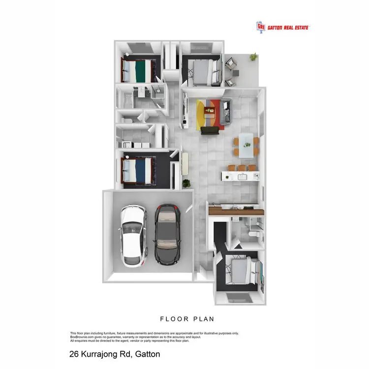 Floorplan of Homely house listing, 26 Kurrajong Road, Gatton QLD 4343