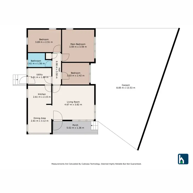 Floorplan of Homely house listing, 15 Jaeger Avenue, Gunnedah NSW 2380