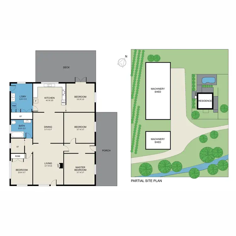 Floorplan of Homely rural property listing, 803 Milbrodale Road, Broke NSW 2330