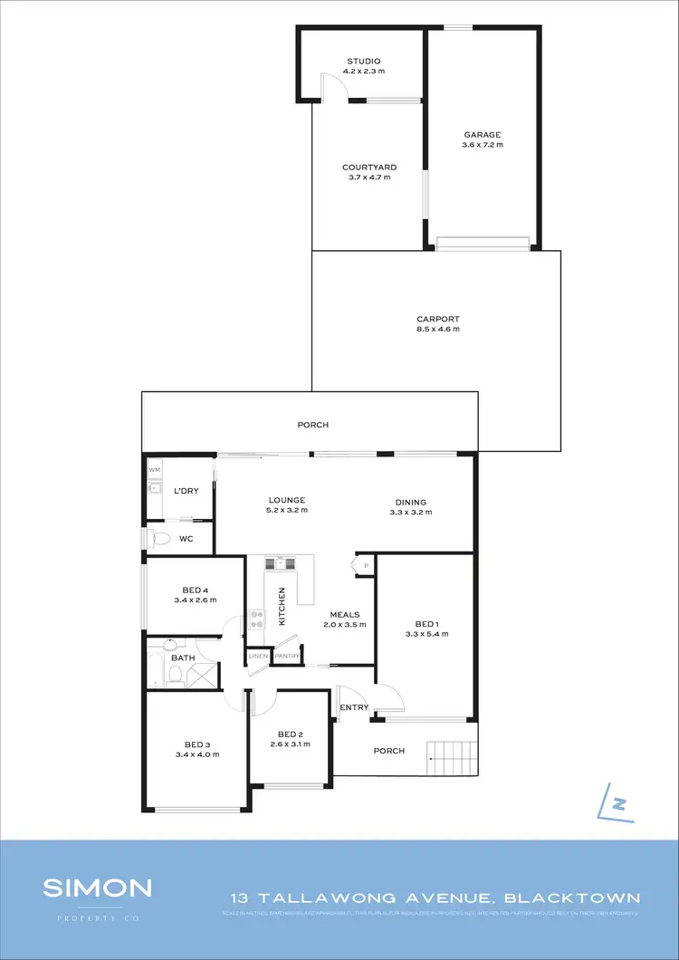 Floorplan of Homely house listing, 13 Tallawong Avenue, Blacktown NSW 2148