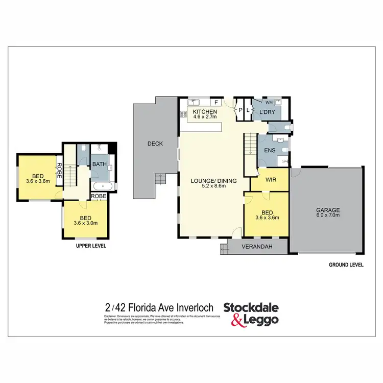 Floorplan of Homely house listing, 2/42 Florida Avenue, Inverloch VIC 3996