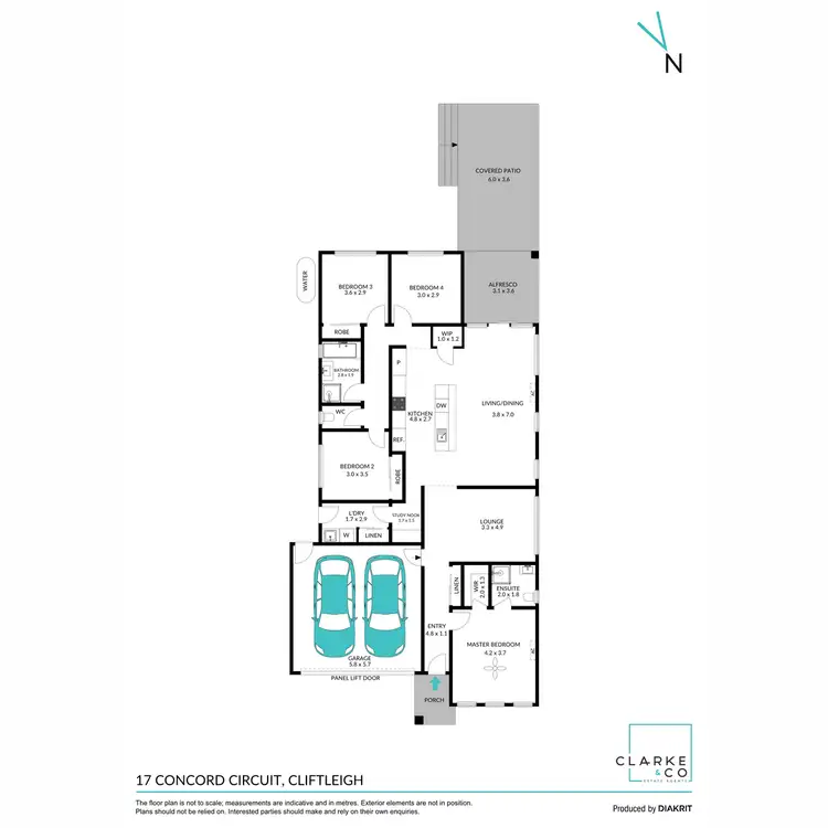 Floorplan of Homely house listing, 17 Concord Circuit, Cliftleigh NSW 2321