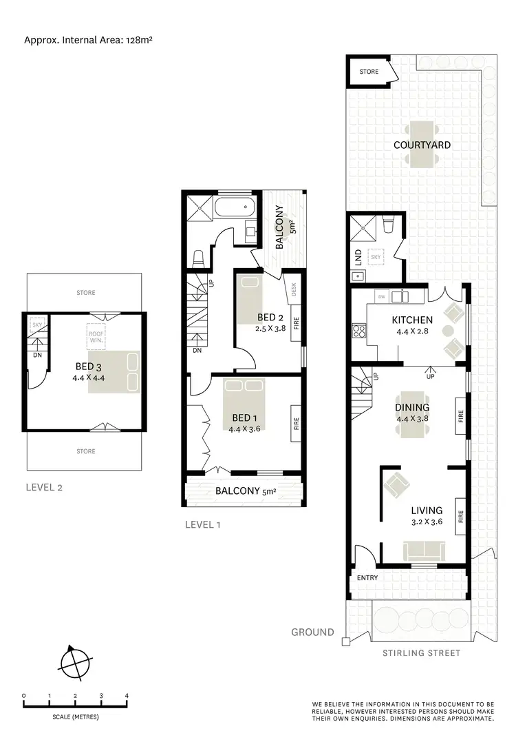 Floorplan of Homely house listing, 12 Stirling Street, Redfern NSW 2016