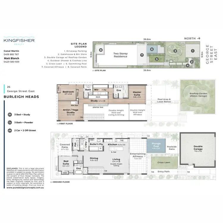 Floorplan of Homely house listing, 26A George Street East, Burleigh Heads QLD 4220