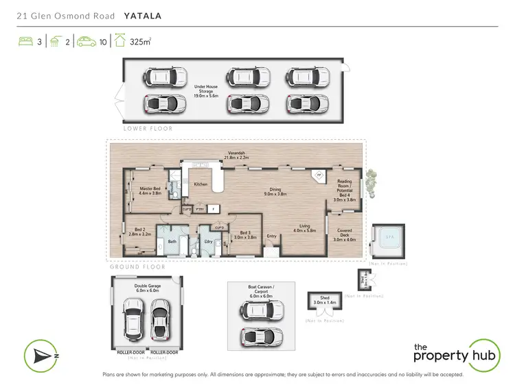 Floorplan of Homely house listing, 21 Glen Osmond Road, Yatala QLD 4207