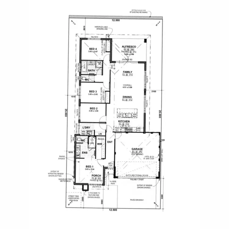 Floorplan of Homely house listing, 24 Ashville Grange, Henley Brook WA 6055