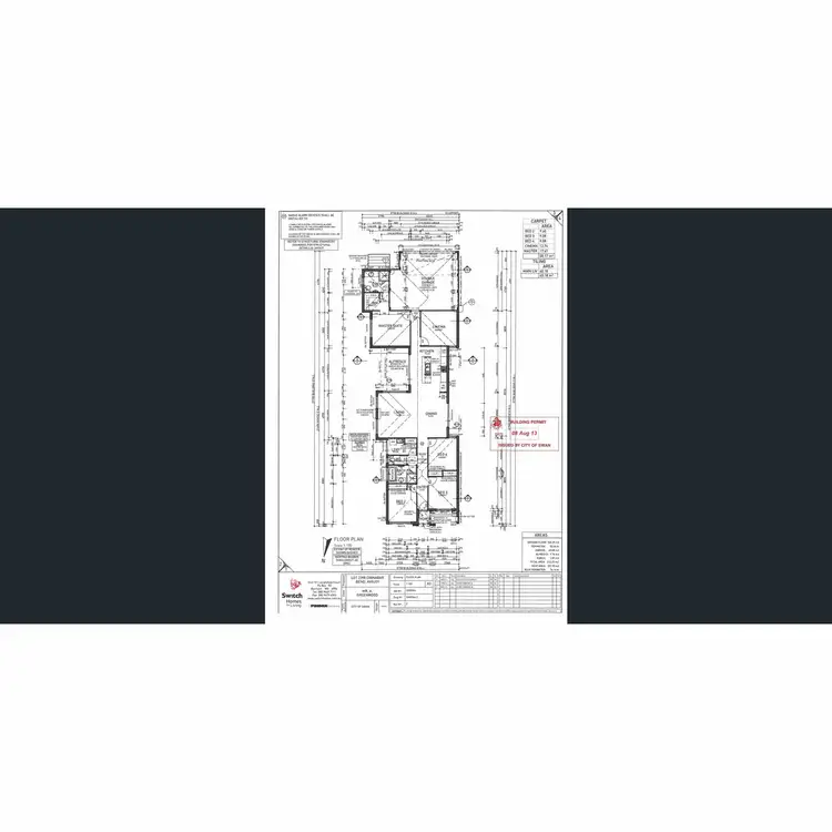 Floorplan of Homely house listing, 7 Cinnabar Bend, Aveley WA 6069