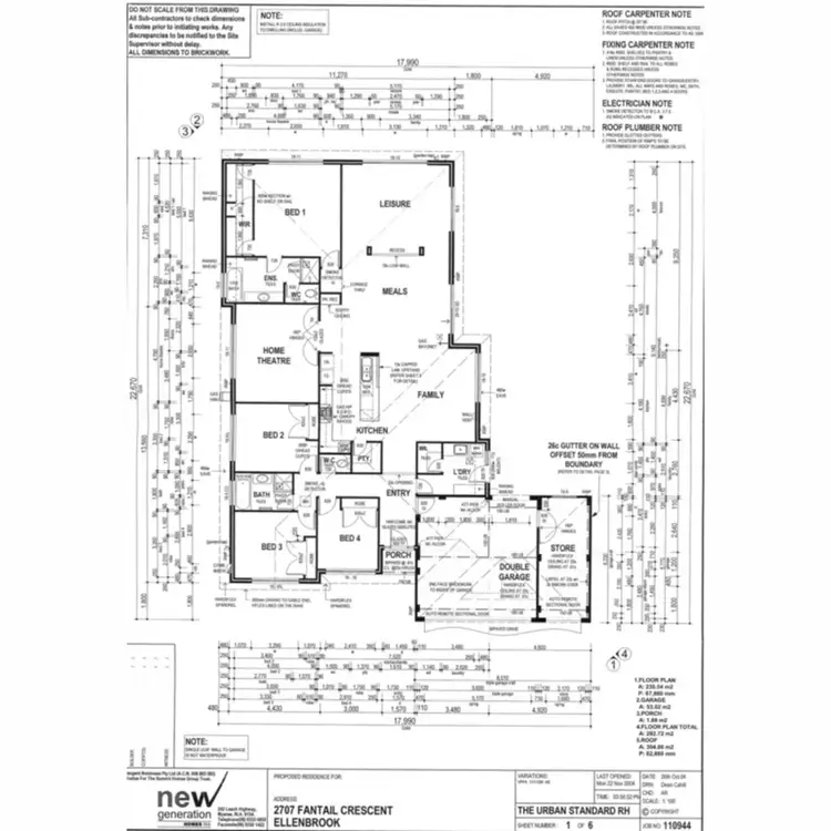 Floorplan of Homely house listing, 67 Fantail Crescent, Ellenbrook WA 6069