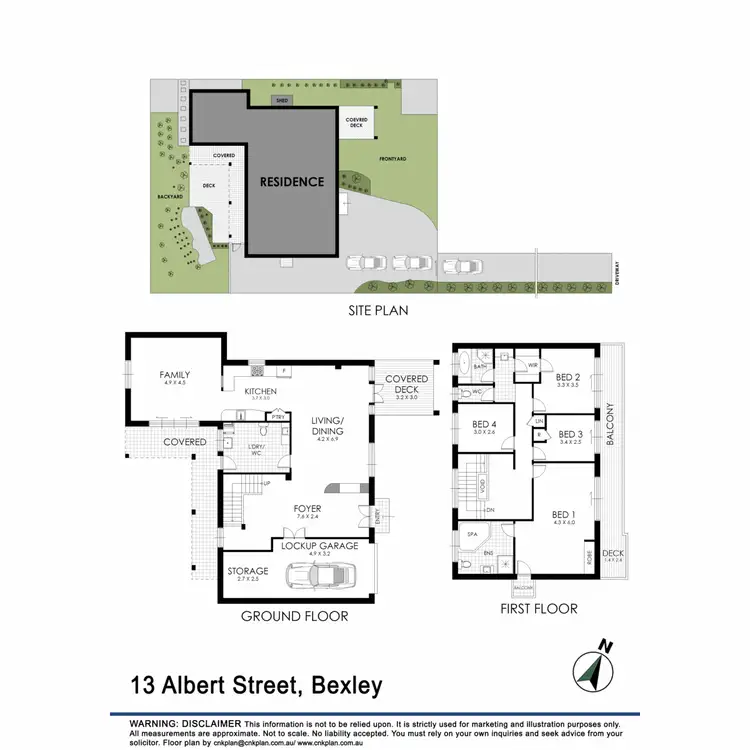 Floorplan of Homely house listing, 13 Albert Street, Bexley NSW 2207