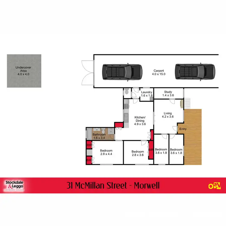 Floorplan of Homely house listing, 31 McMillan Street, Morwell VIC 3840