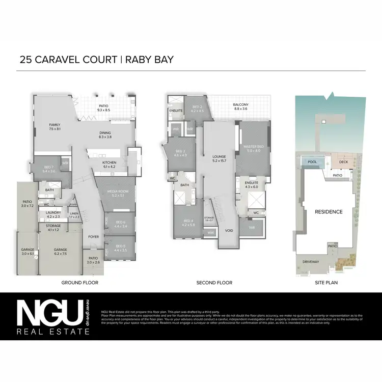 Floorplan of Homely house listing, 25 Caravel Court, Raby Bay QLD 4163