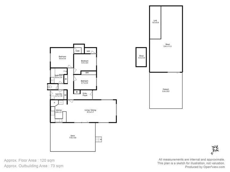 Floorplan of Homely house listing, 65 Geilston Creek Road, Geilston Bay TAS 7015
