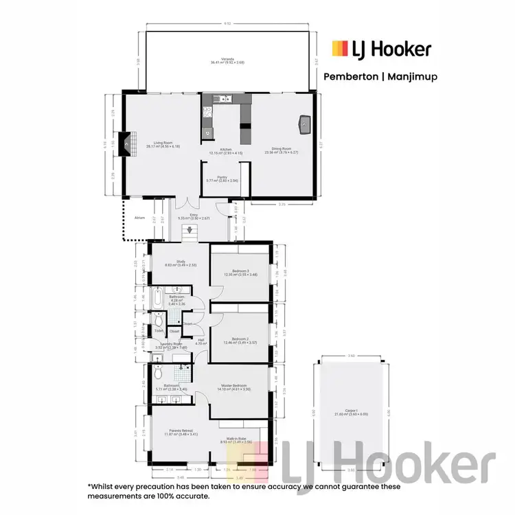 Floorplan of Homely house listing, 8 Kammann Street, Manjimup WA 6258