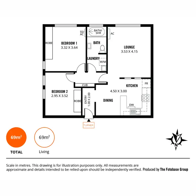 Floorplan of Homely unit listing, 19/317 Portrush Road, Norwood SA 5067