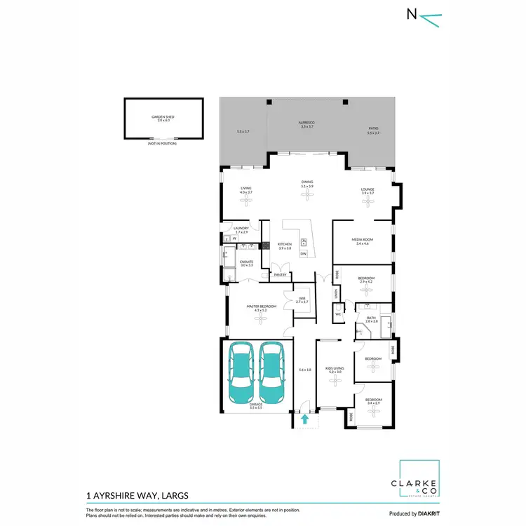 Floorplan of Homely house listing, 1 Ayrshire Way, Largs NSW 2320