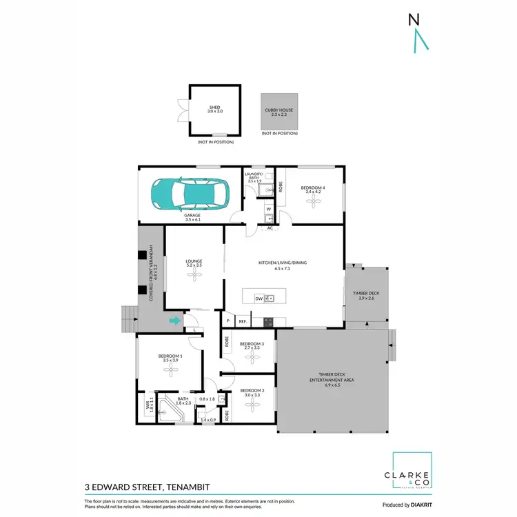 Floorplan of Homely house listing, 3 Edward Street, Tenambit NSW 2323