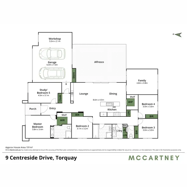 Floorplan of Homely house listing, 9 Centreside Drive, Torquay VIC 3228