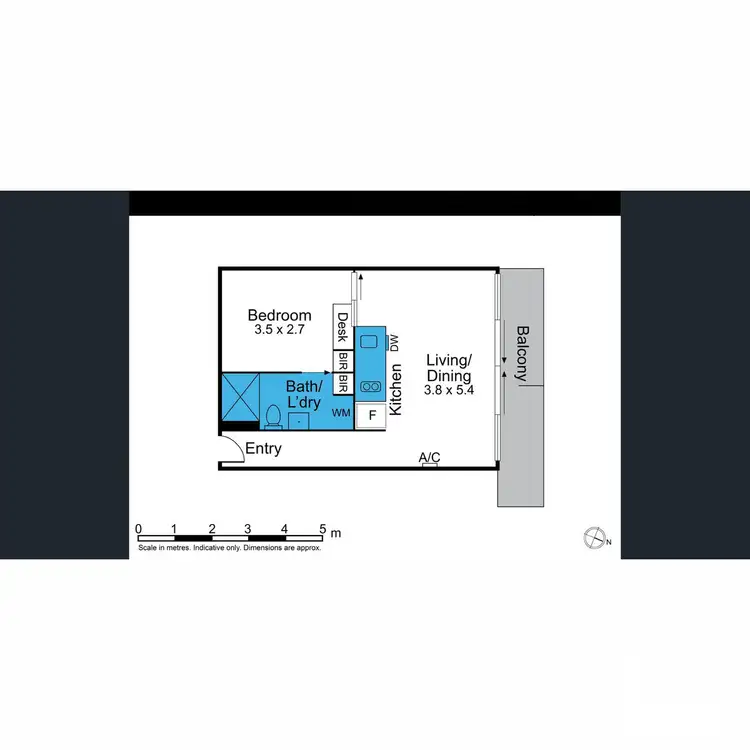 Floorplan of Homely apartment listing, 1211/31 A'Beckett Street, Melbourne VIC 3000