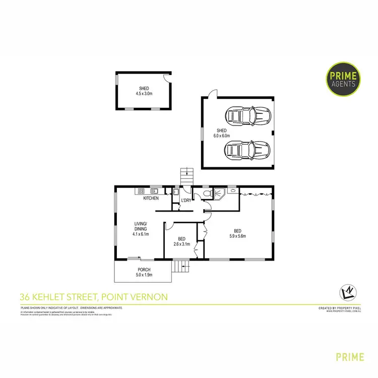 Floorplan of Homely house listing, 36 Kehlet Street, Point Vernon QLD 4655
