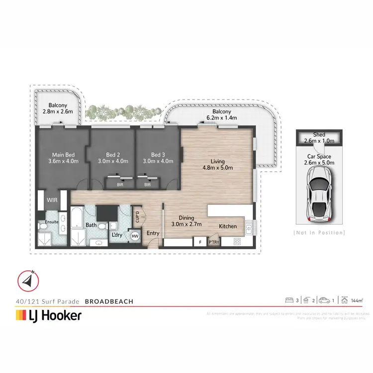Floorplan of Homely unit listing, Address available on request