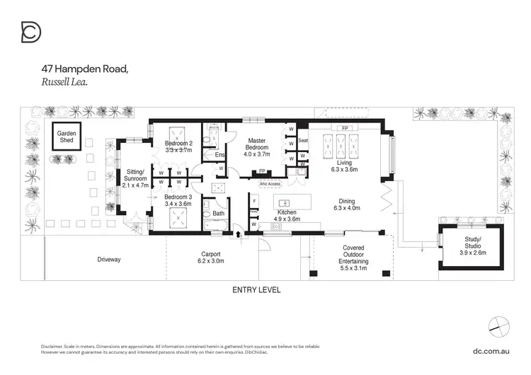 Floorplan of Homely house listing, 47 Hampden Road, Russell Lea NSW 2046