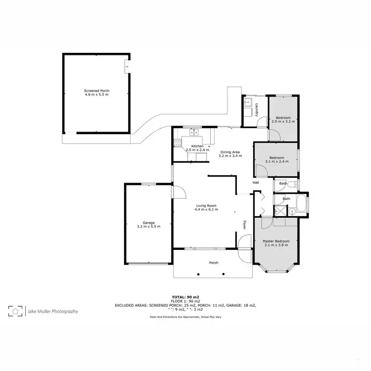 Floorplan of Homely house listing, 9 Glenferrie Close, Mount Gambier SA 5290
