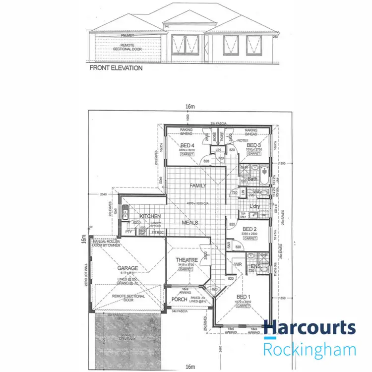Floorplan of Homely house listing, 2 Vaux Street, Rockingham WA 6168