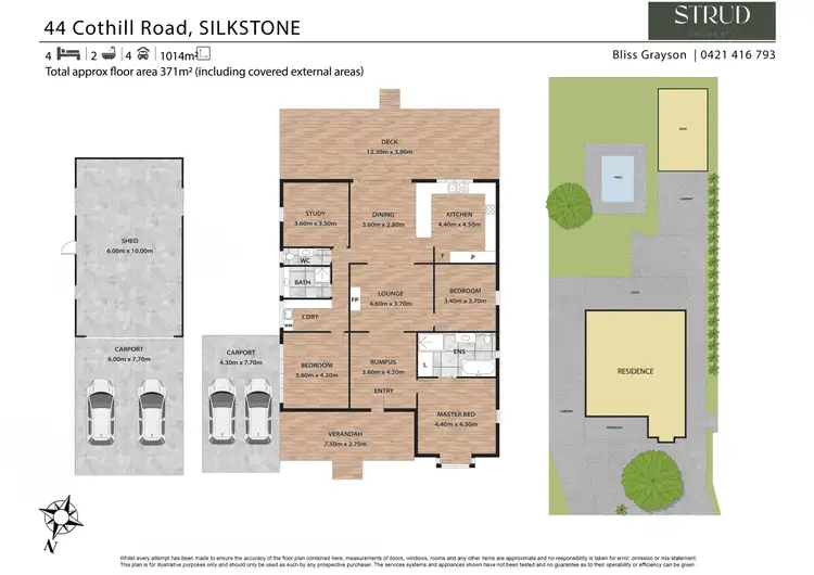Floorplan of Homely house listing, 44 Cothill Road, Silkstone QLD 4304