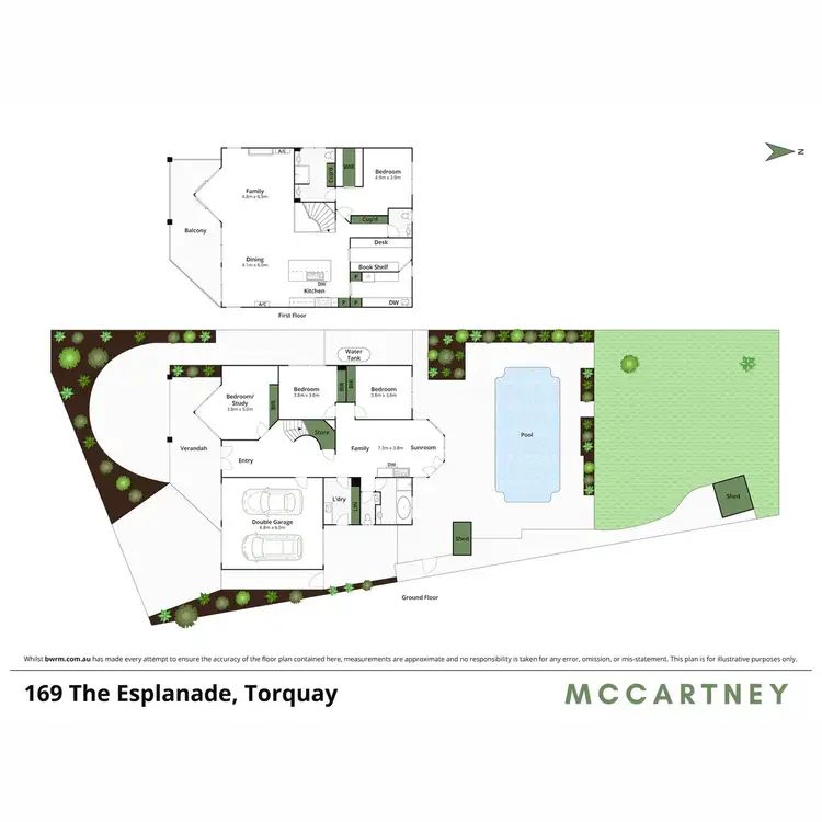 Floorplan of Homely house listing, 169 The Esplanade, Torquay VIC 3228