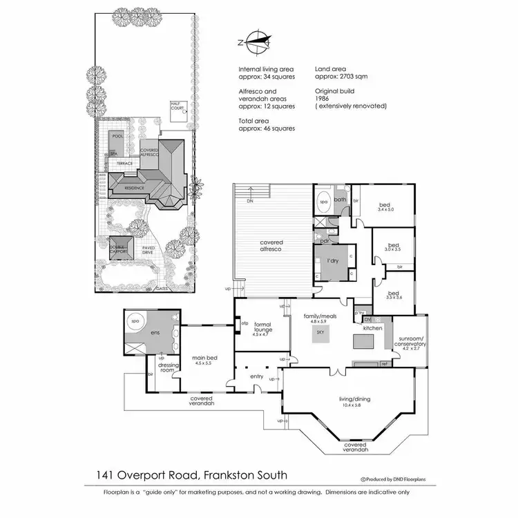 Floorplan of Homely house listing, 141 Overport Road, Frankston South VIC 3199