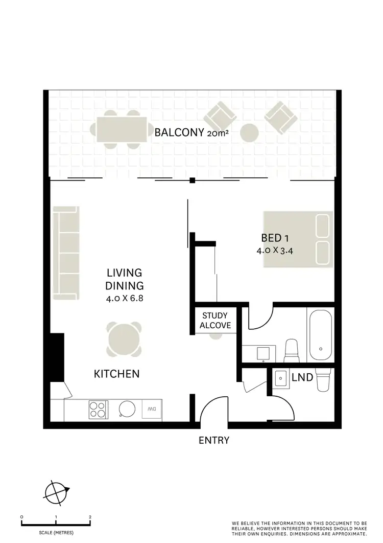 Floorplan of Homely apartment listing, 89/37 Morley Avenue (Enter at 747 Botany Road), Rosebery NSW 2018