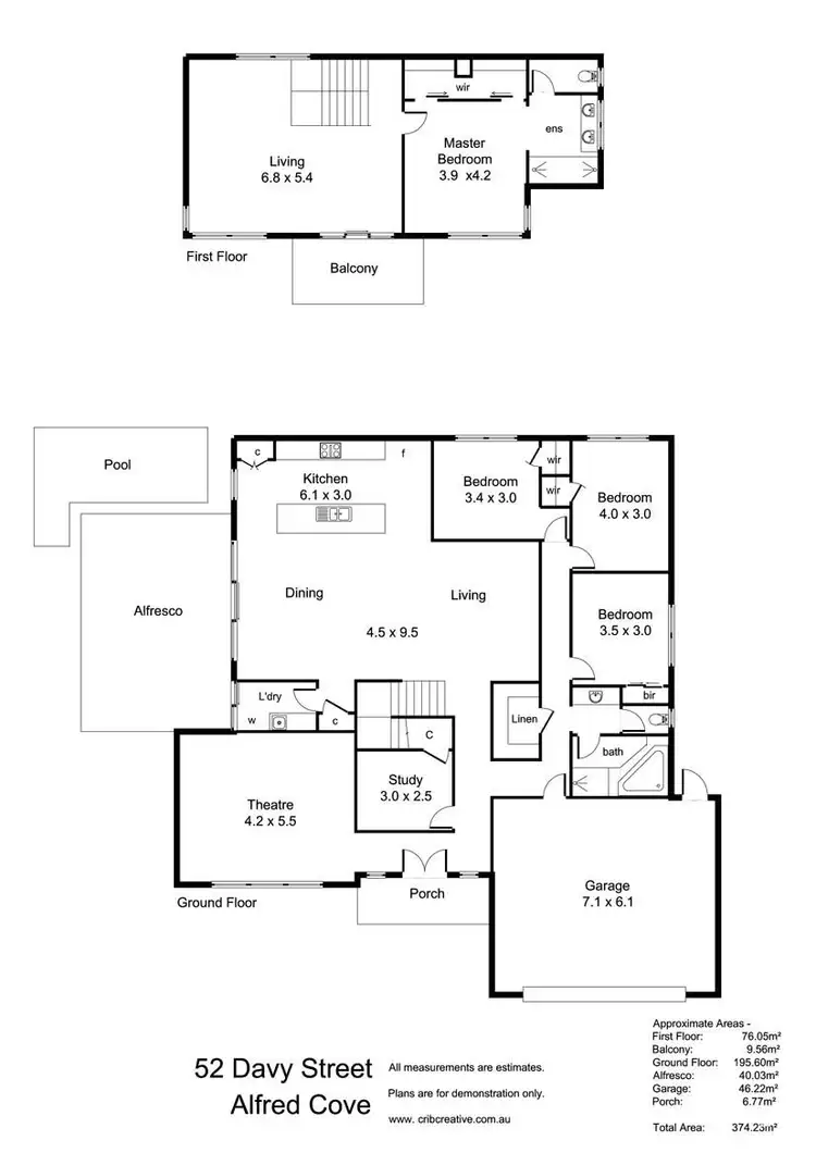 Floorplan of Homely house listing, 52 Davy Street, Alfred Cove WA 6154