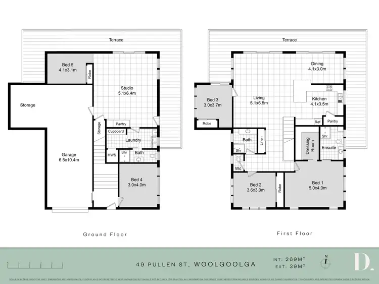 Floorplan of Homely house listing, 51 Crabbe Street, Woolgoolga NSW 2456