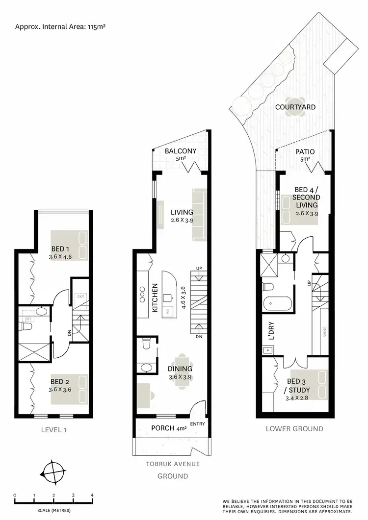 Floorplan of Homely house listing, 4 Tobruk Avenue, Balmain NSW 2041